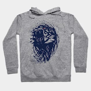 Roar Rough Lion Hoodie